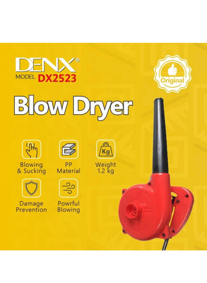 DENX Handheld electric air blower for removing and cleaning dust DX2523