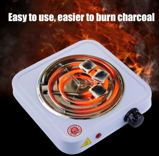 Portable Mini Stove, Spiral Burner Hot Plate, 1000W Electric Single Burner, Portable Electric Coil Hot Plate, for Camping Or Kitchens