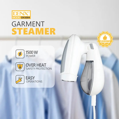 ompact Foldable Garment Steamer  Model No.: DX3004