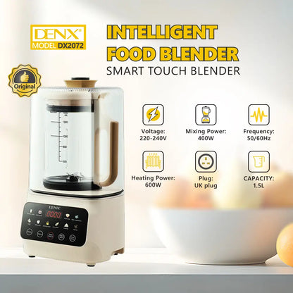 Intelligent Quiet-Tech Food Blender