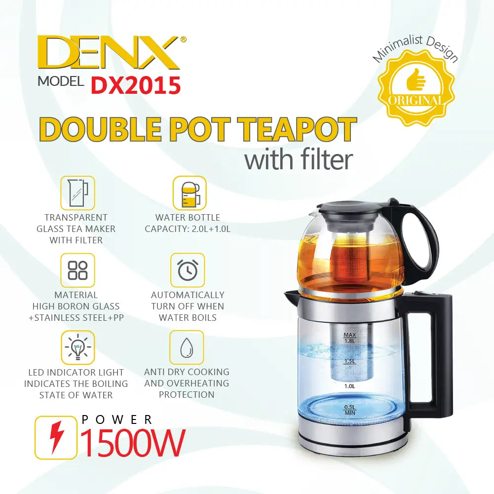 Luxury Double Pot Tea Maker Set