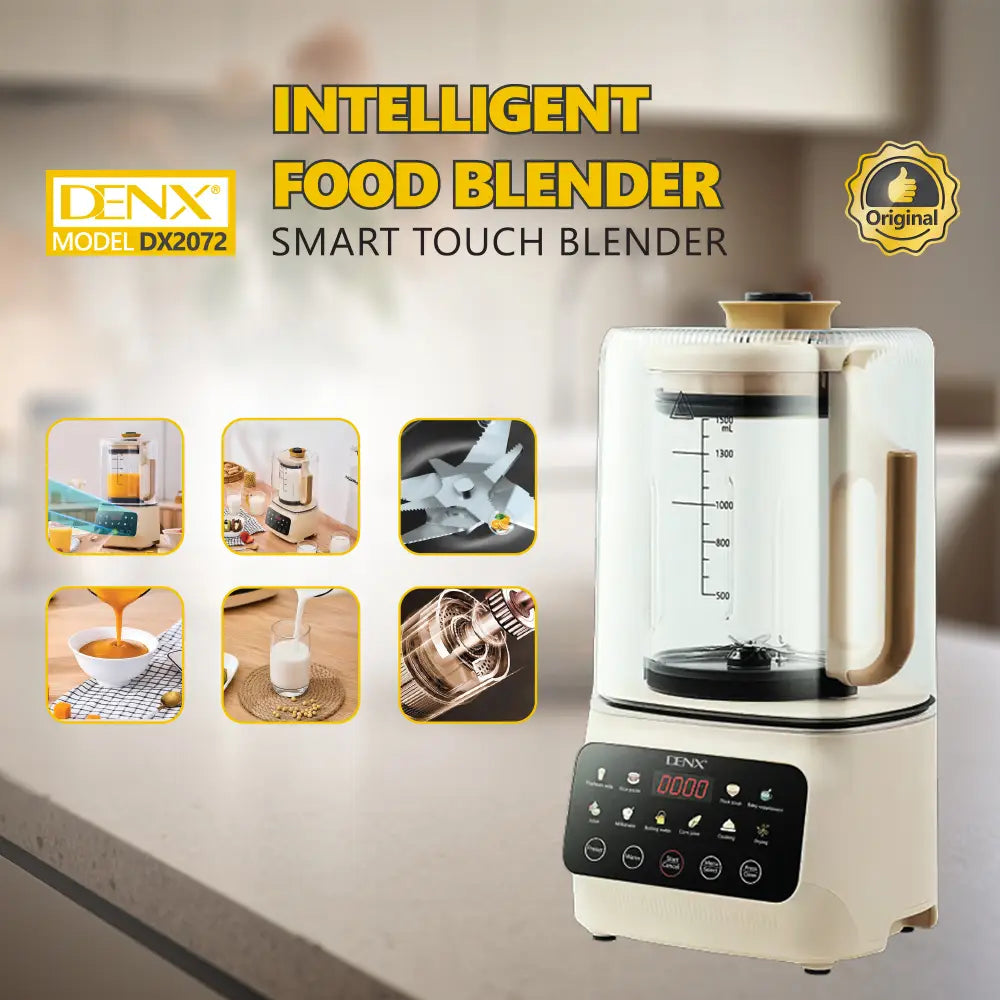 Intelligent Quiet-Tech Food Blender