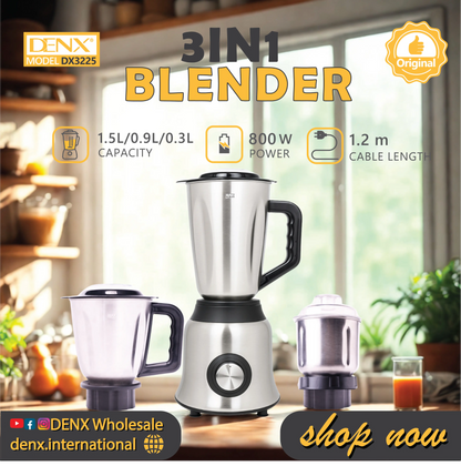 3-in-1 Professional Blender System