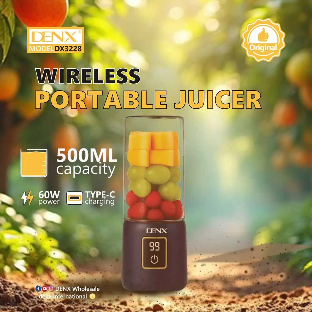 Wireless Portable Juicer (Whirlwind Edition)