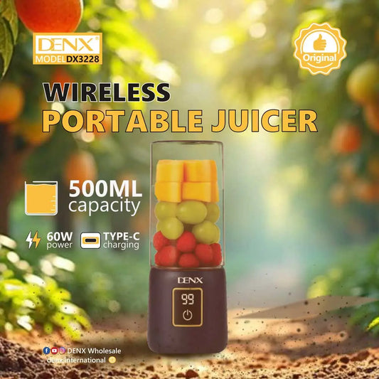 Wireless Portable Juicer (Whirlwind Edition)