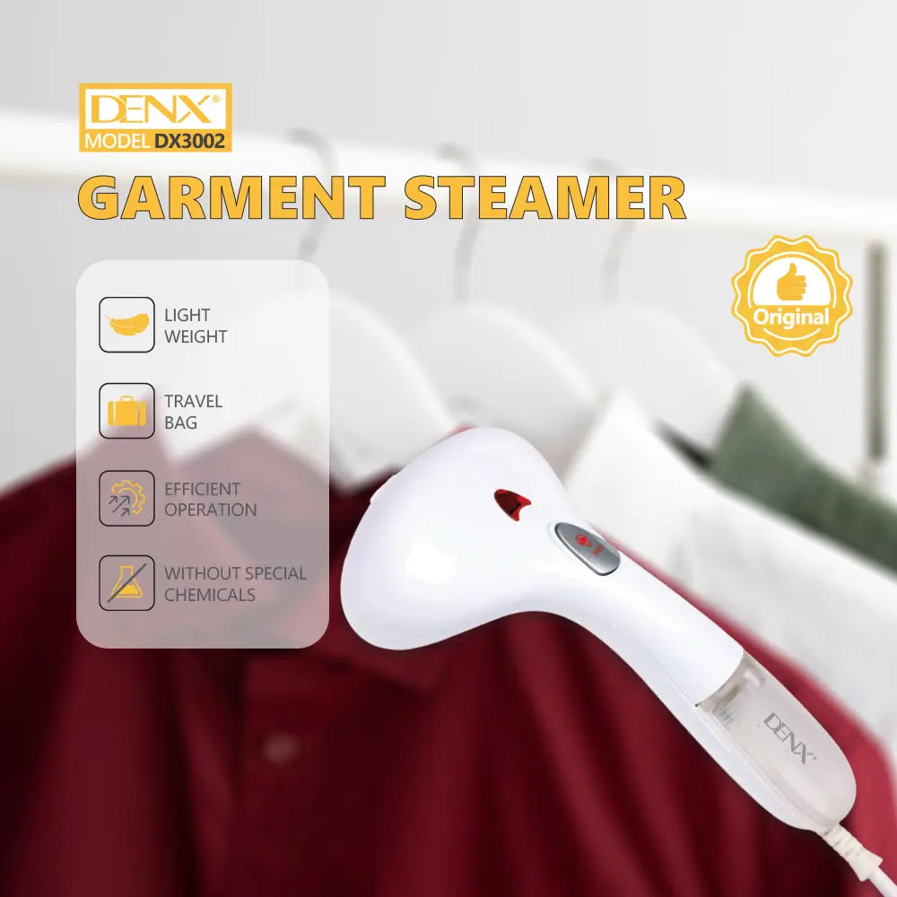 Portable Pro Garment Steamer  Model No.: DX3002