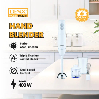 Professional 3-in-1 Hand Blender Set