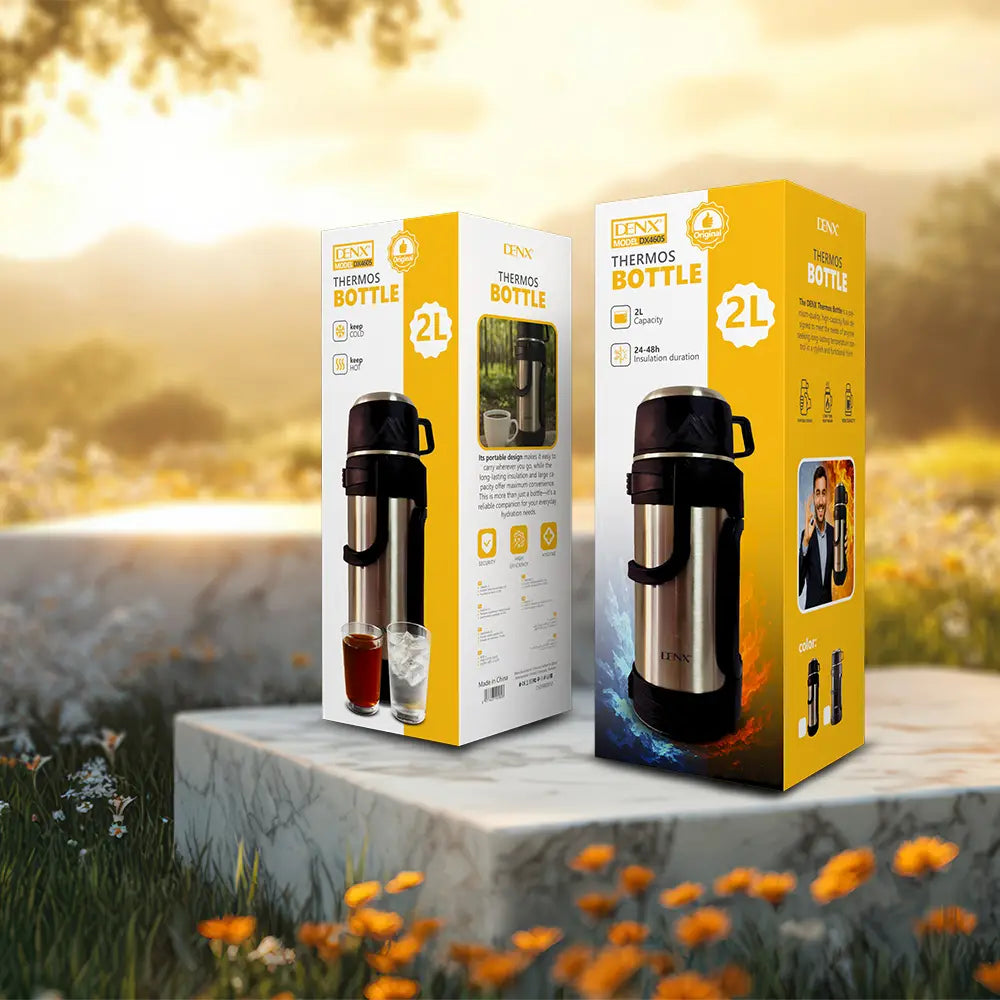 Pro-Travel High Capacity Thermos Bottle 2.0 Liters
