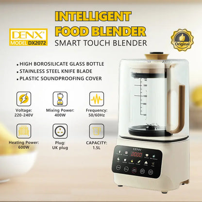 Intelligent Quiet-Tech Food Blender