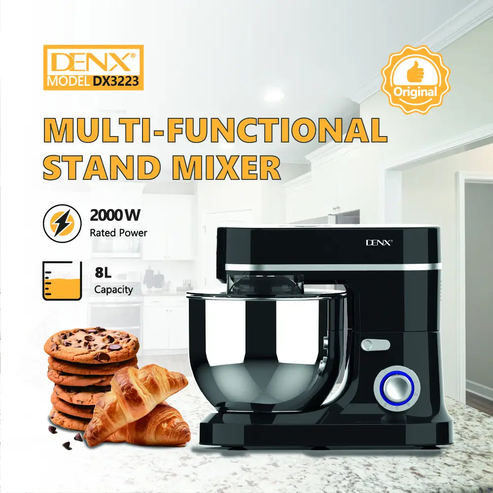 Professional Multi-Functional Stand Mixer (High Capacity)