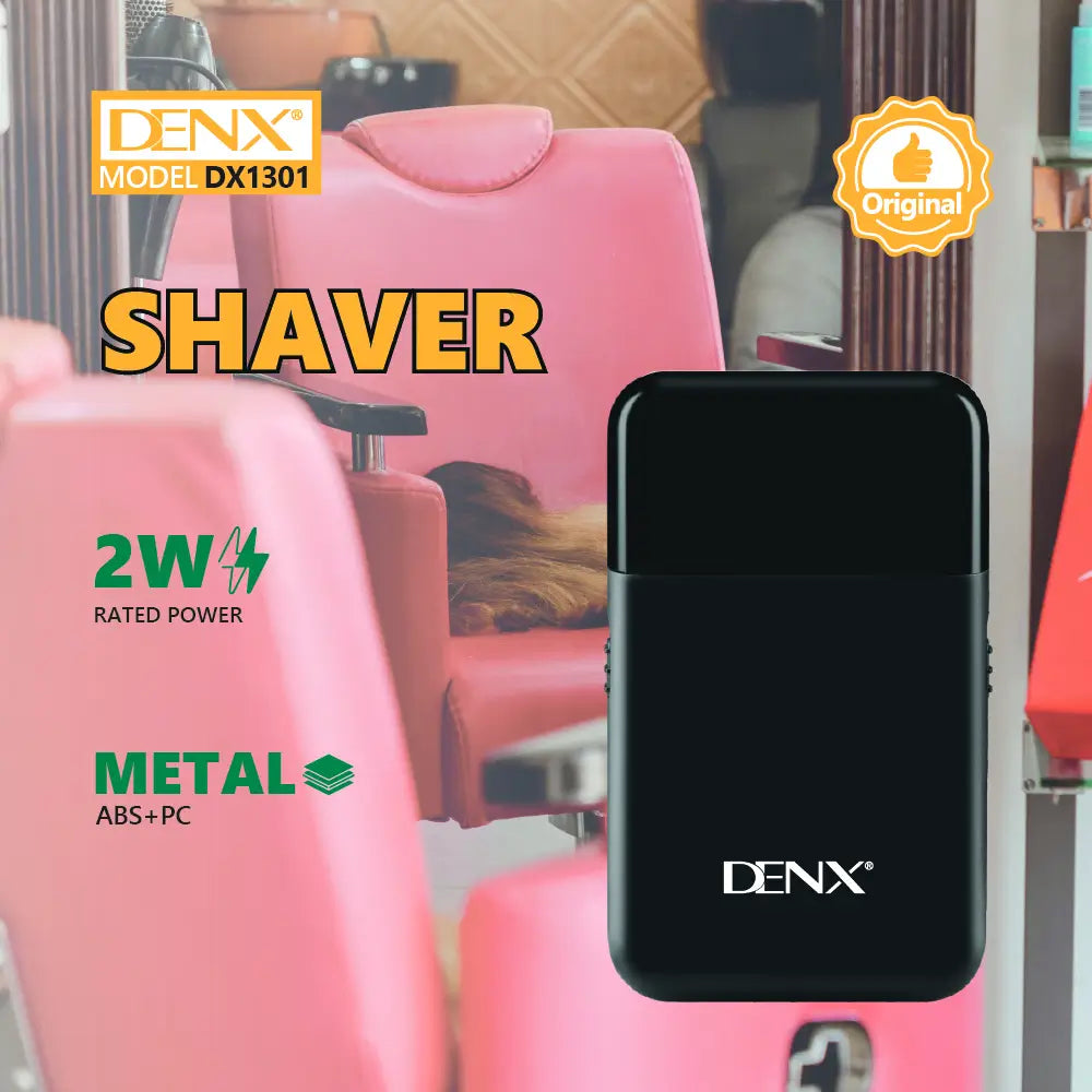 Precision Electric Shaver with Integrated Trimmer