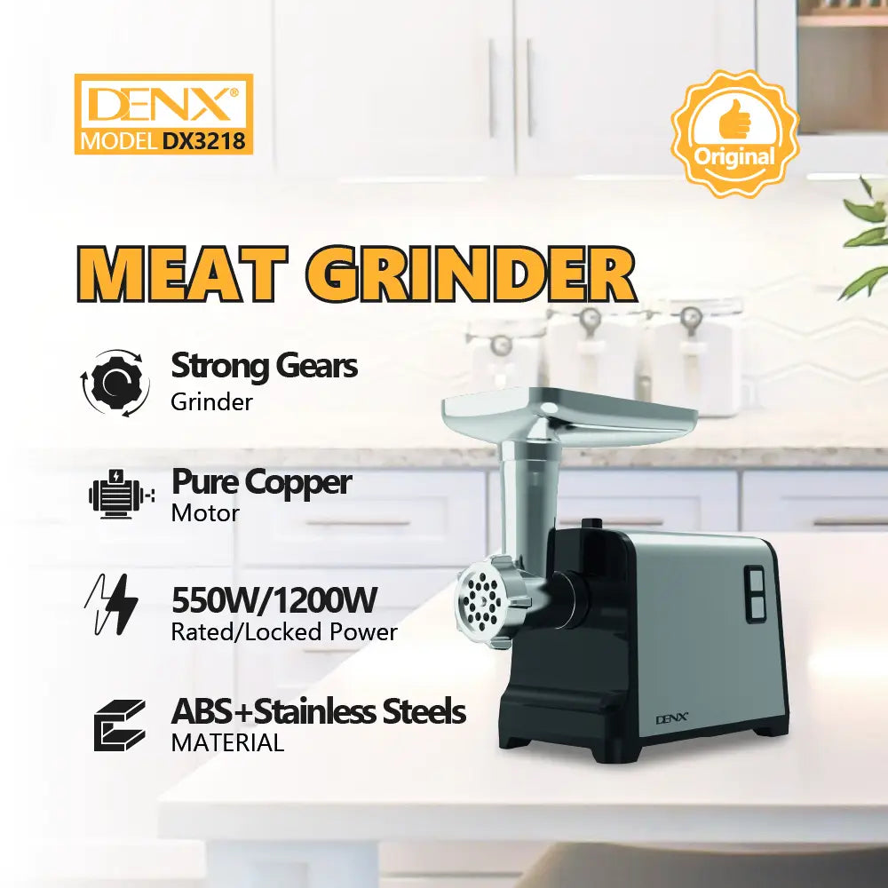 Professional Heavy-Duty Meat Grinder