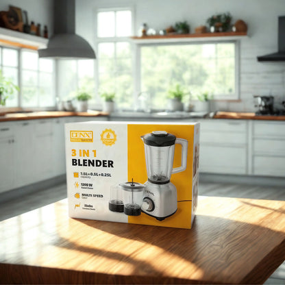 3-in-1 Ultimate Power Blender System
