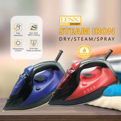 Steam Iron  Model No.: DX3001